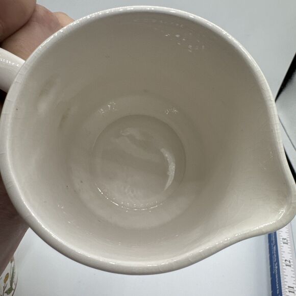 Lunastone Korea 1527 Fiesta Tea Cups Creamer Hand Painted Forest Flowers Lot 3 - Picture 15 of 15